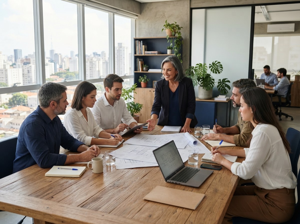 Firmavança — equipe analisando modelos de dados e estratégias de investimento